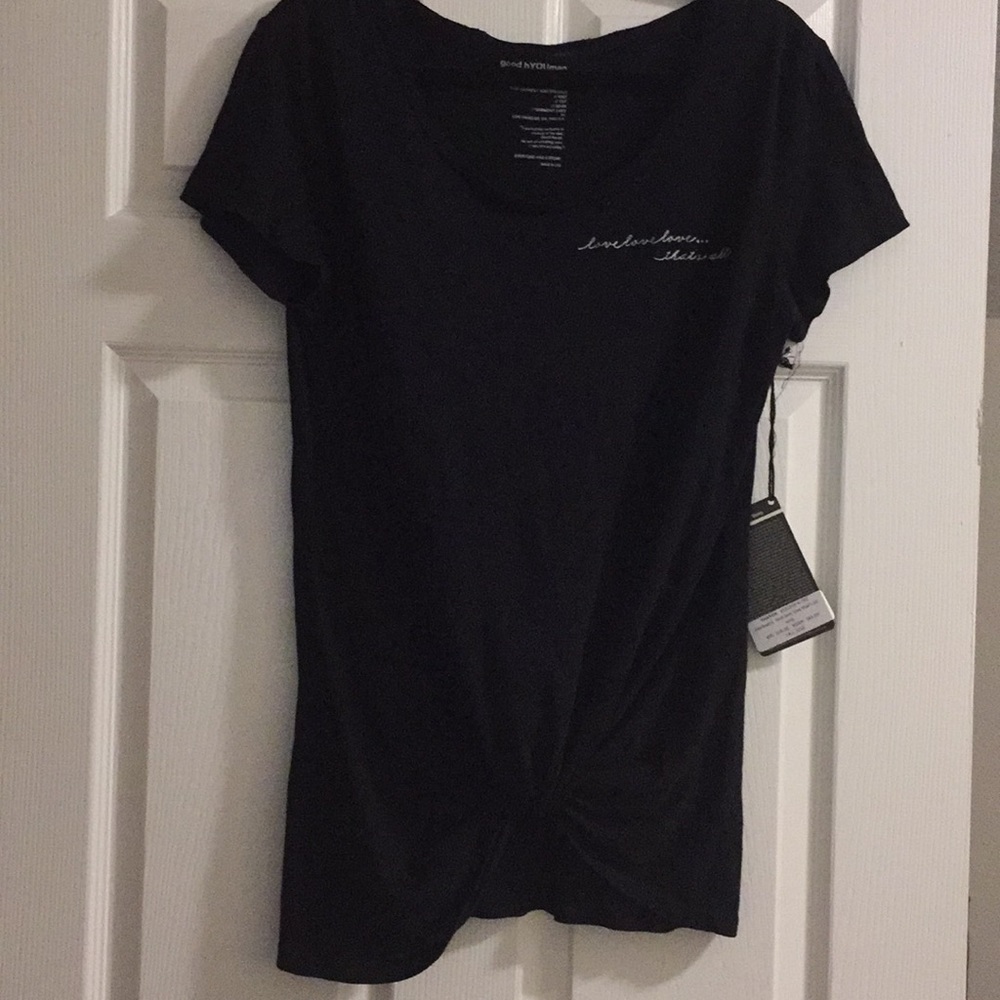 Good hYOUman graphic knot shirt! BRAND NEW!
